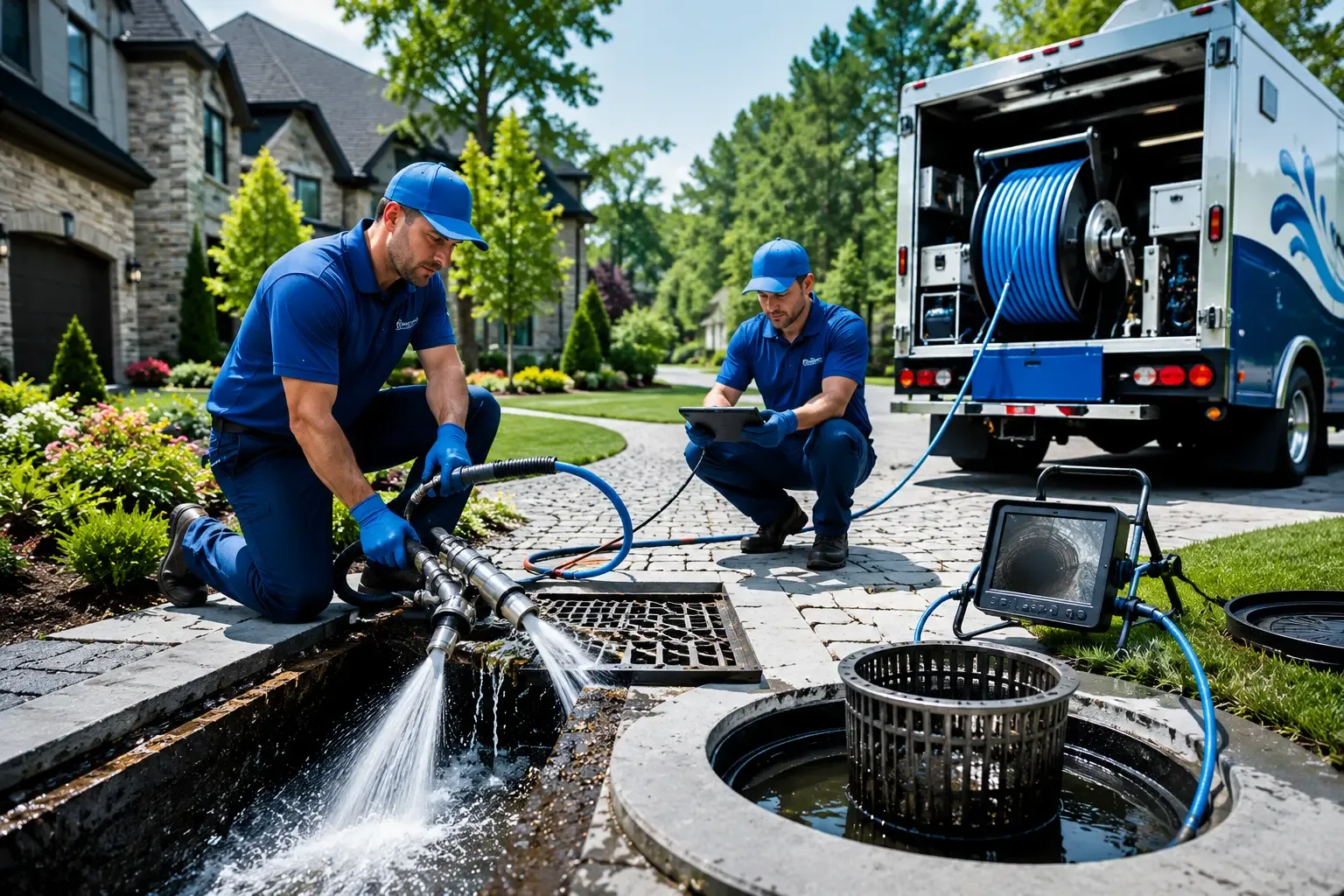 Local outdoor drain cleaning professionals in Lawrenceville, VA